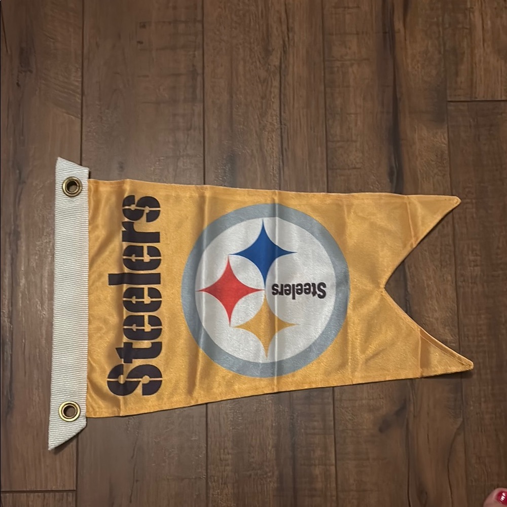 Steelers Gold Pennant Flag